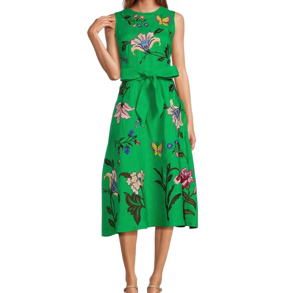 Fanm Mon Green Gloriosa dress size S